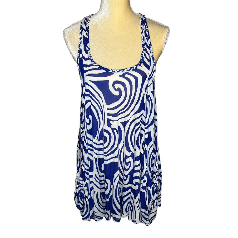 DVF Diane von Furstenberg Tank Dress Soleil Swim Coverup Size Small